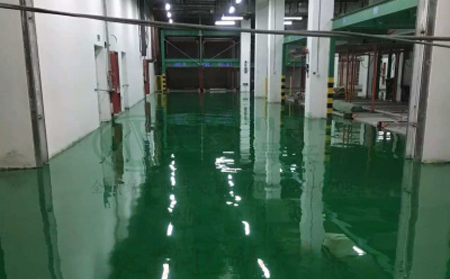 11月林周林周环氧地坪施工高峰来袭，梦得来化工多项目同步推进保交付